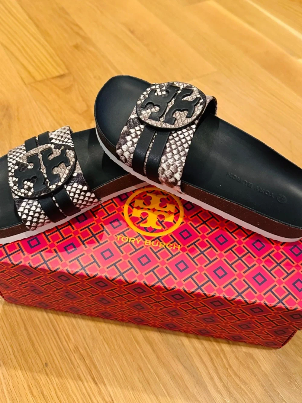 Tory Burch Leigh Anatomic Slide Sandals